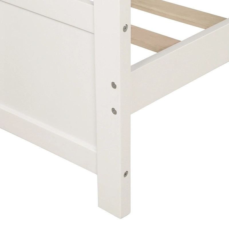 Divano letto in legno per camera da letto