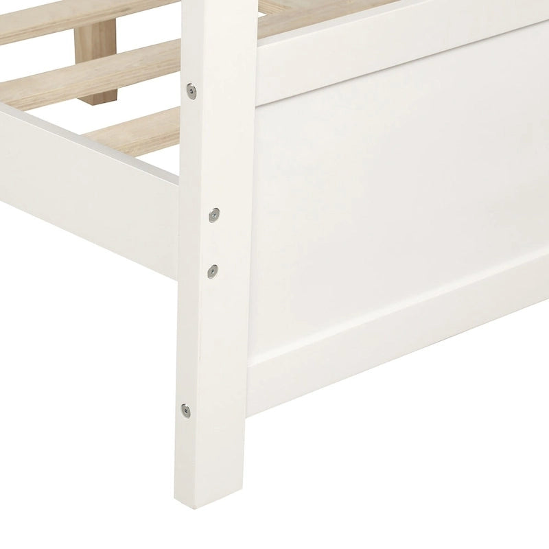 Divano letto in legno per camera da letto