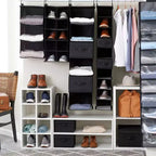 Organizzatore pensile a 3 ripiani in lino Household Essentials