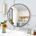 Specchio decorativo rotondo a parete HOMLUX 24/30, specchio da bagno per ingresso
