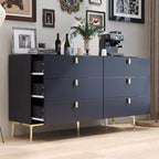 Famapy Cassettiera portaoggetti a 6 cassetti, comò moderno