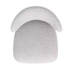 Sgabello da bancone moderno imbottito Jennifer Taylor Home Locke 26.5 con struttura in legno