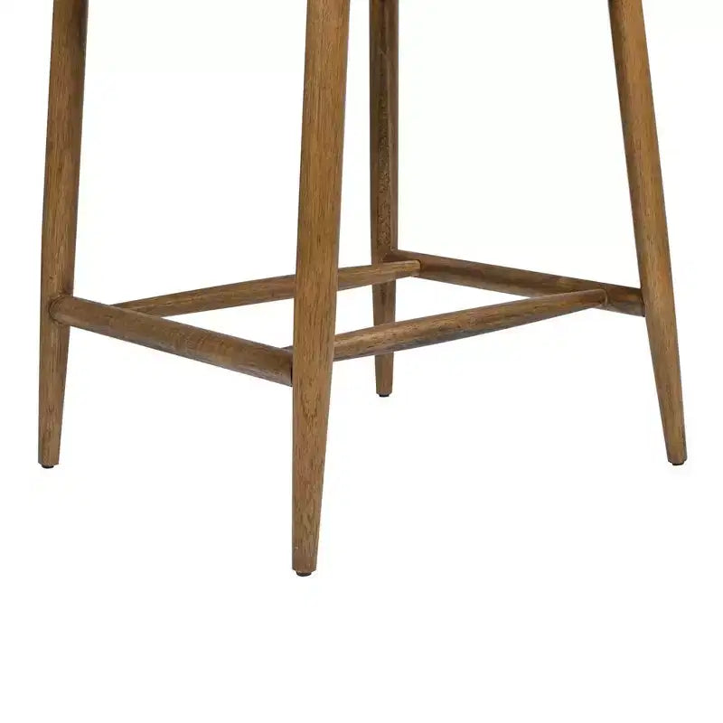 Sgabello da bancone moderno imbottito Jennifer Taylor Home Locke 26.5 con struttura in legno