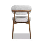 Jennifer Taylor Home Locke Sedia da pranzo moderna imbottita con struttura in legno, 20.5"