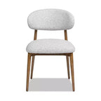 Jennifer Taylor Home Locke Sedia da pranzo moderna imbottita con struttura in legno, 20.5"