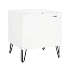Manhattan Comfort Dumbo Set Comò Moderno a 5 Cassetti e Comodino a 2 Cassetti, 2 Pezzi