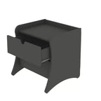 Set camera da letto Manhattan Comfort Coney con comò e comodino (3 pz.)