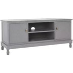 Mobile porta TV Halton a 2 ante e 1 ripiano - MED5706 - Bianco sporco grigio - Safavieh