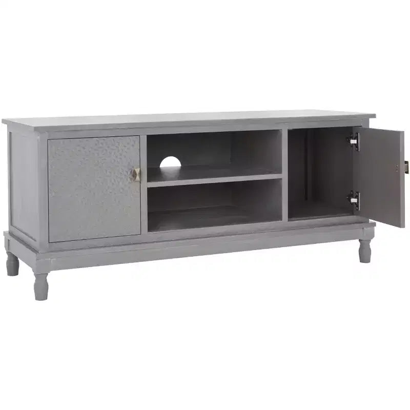 Mobile porta TV Halton a 2 ante e 1 ripiano - MED5706 - Bianco sporco grigio - Safavieh