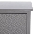 Mobile porta TV Halton a 2 ante e 1 ripiano - MED5706 - Bianco sporco grigio - Safavieh