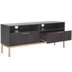 Lylia Mobile TV con 2 cassetti e 2 ripiani - MED9622 - Safavieh