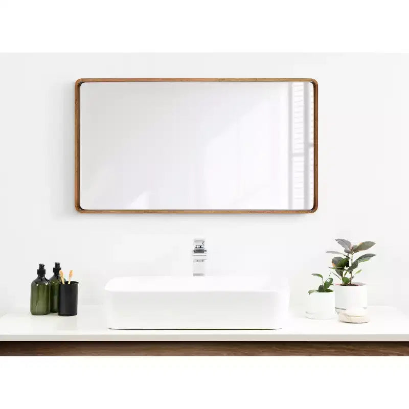 Specchio da parete rettangolare Valenti di Kate & Laurel All Things Decor