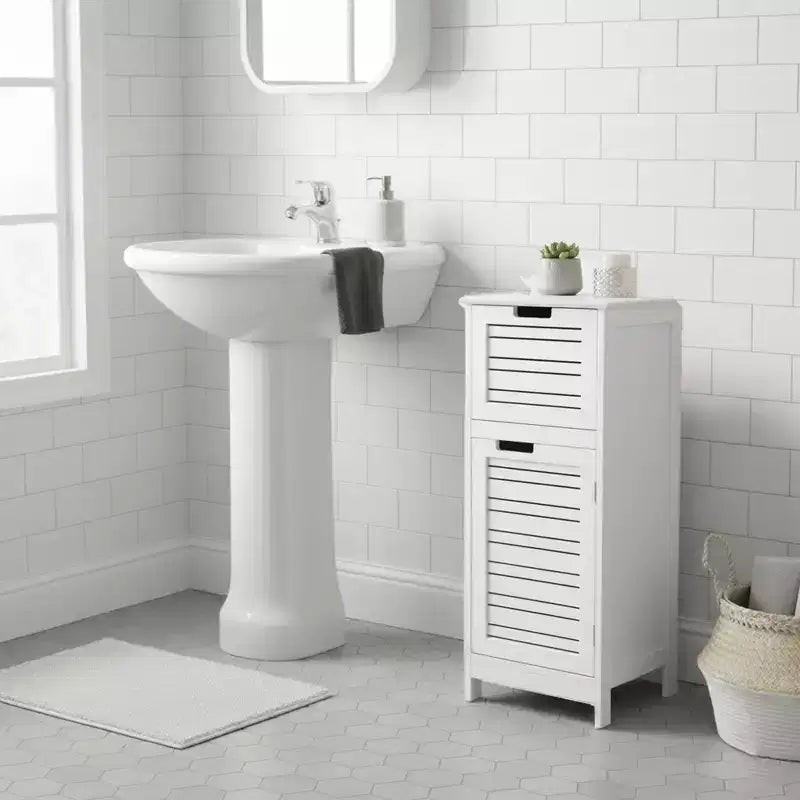Mobiletto da pavimento per la biancheria da bagno Evideco French Home Goods