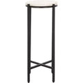 Baker Drink Table - ACC3721A - White Terrazzo - Safavieh