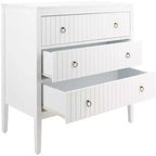 Cassettiera a 3 cassetti Tegan - CHS5001 - Bianco - Safavieh