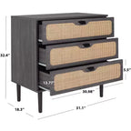 Cassettiera Irelia a 3 cassetti - CHS9602 - Safavieh