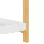 Scaffale angolare a 3 ripiani Adler - STG1914 - Bianco/Naturale - Safavieh