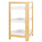 Scaffale angolare a 3 ripiani Adler - STG1914 - Bianco/Naturale - Safavieh