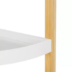 Scaffale angolare a 3 ripiani Adler - STG1914 - Bianco/Naturale - Safavieh