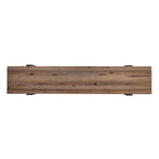 Panca industriale in legno riciclato