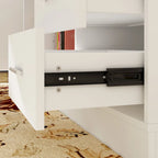Office Solution: 63 Scrivania regolabile in altezza elettrica da computer, colore bianco