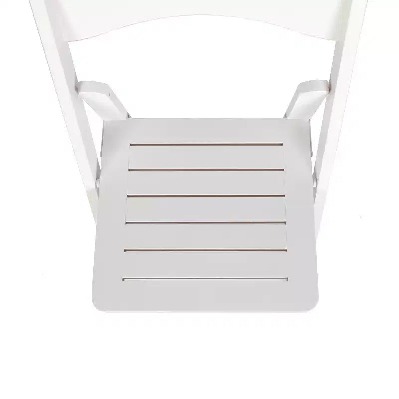 Sedia da pranzo Merrick Lane in legno massiccio con design pieghevole e finitura elegante