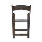 Sedia da pranzo Merrick Lane in legno massiccio con design pieghevole e finitura elegante