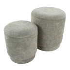Set pouf imbottiti Marla di LumiSource