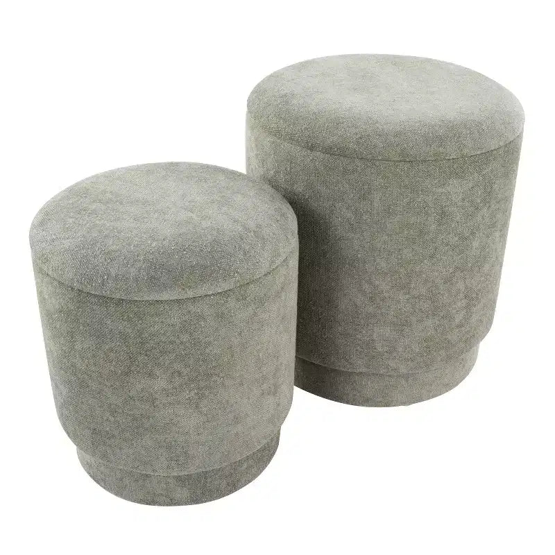 Set pouf imbottiti Marla di LumiSource