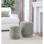 Set pouf imbottiti Marla di LumiSource