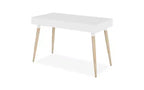 Scrivania Scandinavian Workspace by Alera, 47,24 x 23,62 x 29,53, bianco/legno beige