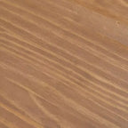 Tavolo da pranzo rettangolare per 6 persone Plank+Beam 48 Verso, gambe a croce in legno massello per cucina