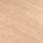Tavolo da pranzo rettangolare per 6 persone Plank+Beam 48 Verso, gambe a croce in legno massello per cucina
