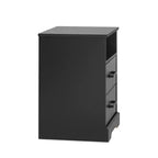 Comodino rustico Prepac Rustic Ridge con 2 cassetti e ripiano aperto