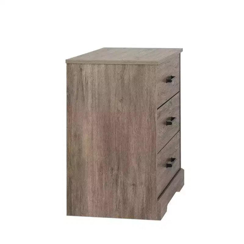 Comodino Prepoc Rustic Ridge Farmhouse con 3 cassetti