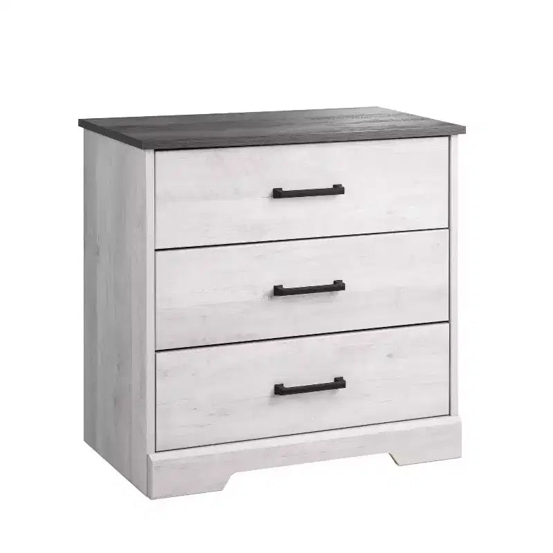 Comodino Prepoc Rustic Ridge Farmhouse con 3 cassetti