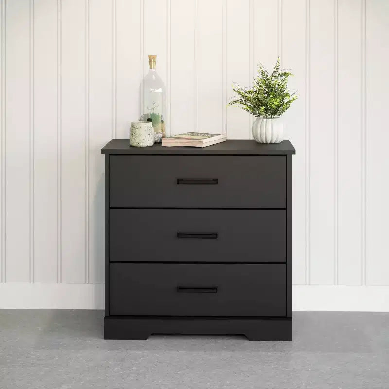 Comodino Prepoc Rustic Ridge Farmhouse con 3 cassetti