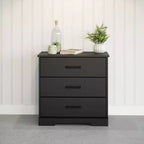 Comodino Prepoc Rustic Ridge Farmhouse con 3 cassetti