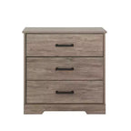 Comodino Prepoc Rustic Ridge Farmhouse con 3 cassetti