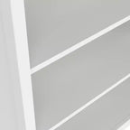 Tvilum, Libreria Regolabile a 6 Ripiani Madrid, Scaffale Aperto per Ufficio Domestico, Bianco
