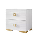 ChaletPosh Comodino a 2 cassetti