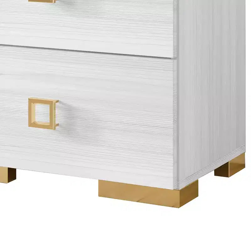 ChaletPosh Comodino a 2 cassetti