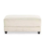 Pouf Hyleory in Velluto a Coste, Grande e Confortevole, per Camera da Letto, Soggiorno, Sala Allattamento