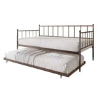 ChaletPosh Letto a giorno in metallo con letto estraibile
