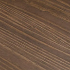 Tavolino rotondo Plank+Beam con gambe incrociate in legno massello, 91 cm, per soggiorno