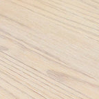Tavolino rotondo Plank+Beam con gambe incrociate in legno massello, 91 cm, per soggiorno