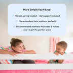 Max & Lily Letto a Castello in Legno Massello, da Una Piazza e Mezza con Scala Laterale per Bambini