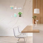 Unique Bargains Mensola Galleggiante Acrilica Impermeabile per Bagno 15,7 x 3,9 x 2 Pollici Trasparente