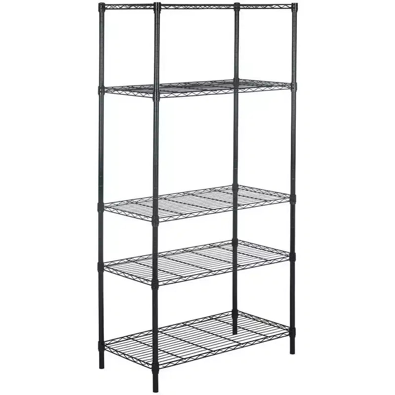 Scaffale a 5 ripiani Alpha - HAC2003 - Nero - Safavieh