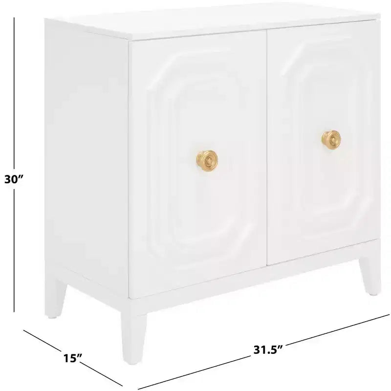 Mobile da ingresso a 2 ante Riya - CHS5003 - Bianco - Safavieh